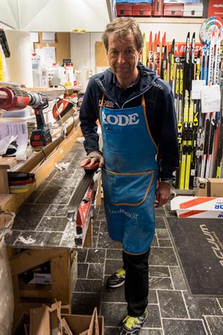 Ekspert på prepping av ski!